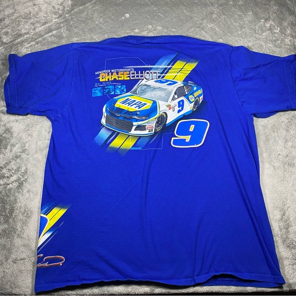 Chase Elliott T-Shirt Men’s XL NASCAR Wrap Around Short Sleeve Crew Graphic Tee - Picture 8 of 10